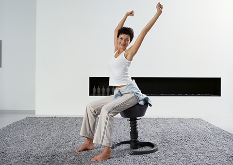 chair with female